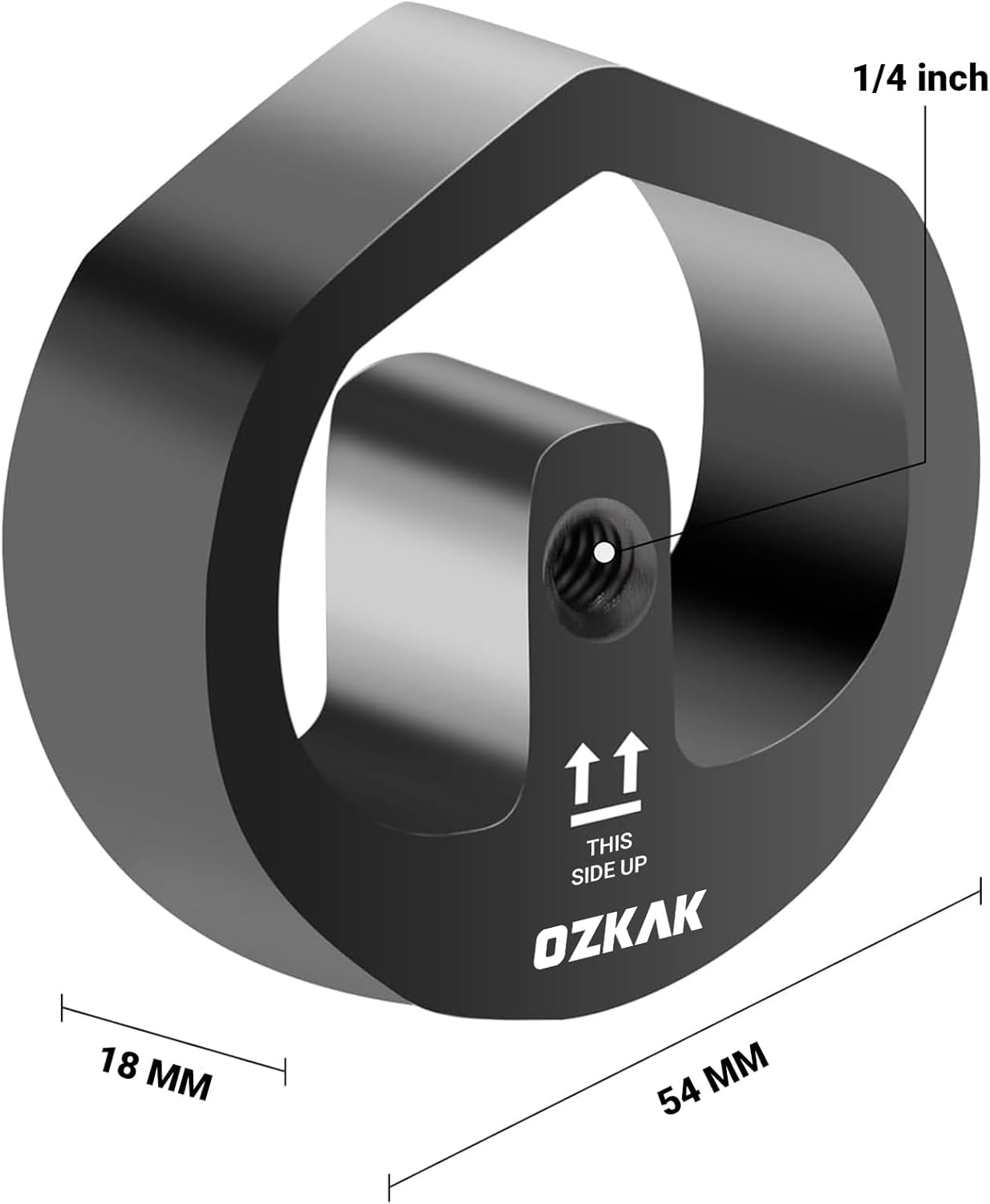 Tripod Mount Adapter Compatible with Starlink Mini, 1/4"-20 to 3/8"-16 Thread Aluminum Tripod Mount Conversion Adapter for Original Mini Pipe Adapter and Flat Mount