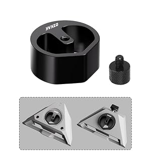 OZKAK Starlink Mini Tripod Adapter, Dual-Depth Pocket, 1/4"-20 & 3/8"-16