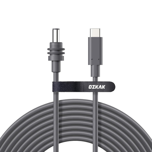 Ozkak Starlink Mini Power Cable USB C to DC Cord Type C to DC, DC Power Cable Direct to USB-C for Starlink Mini Work with 100W+ PD Source Waterproof 18AWG,2M/3M/5M/10M/15M