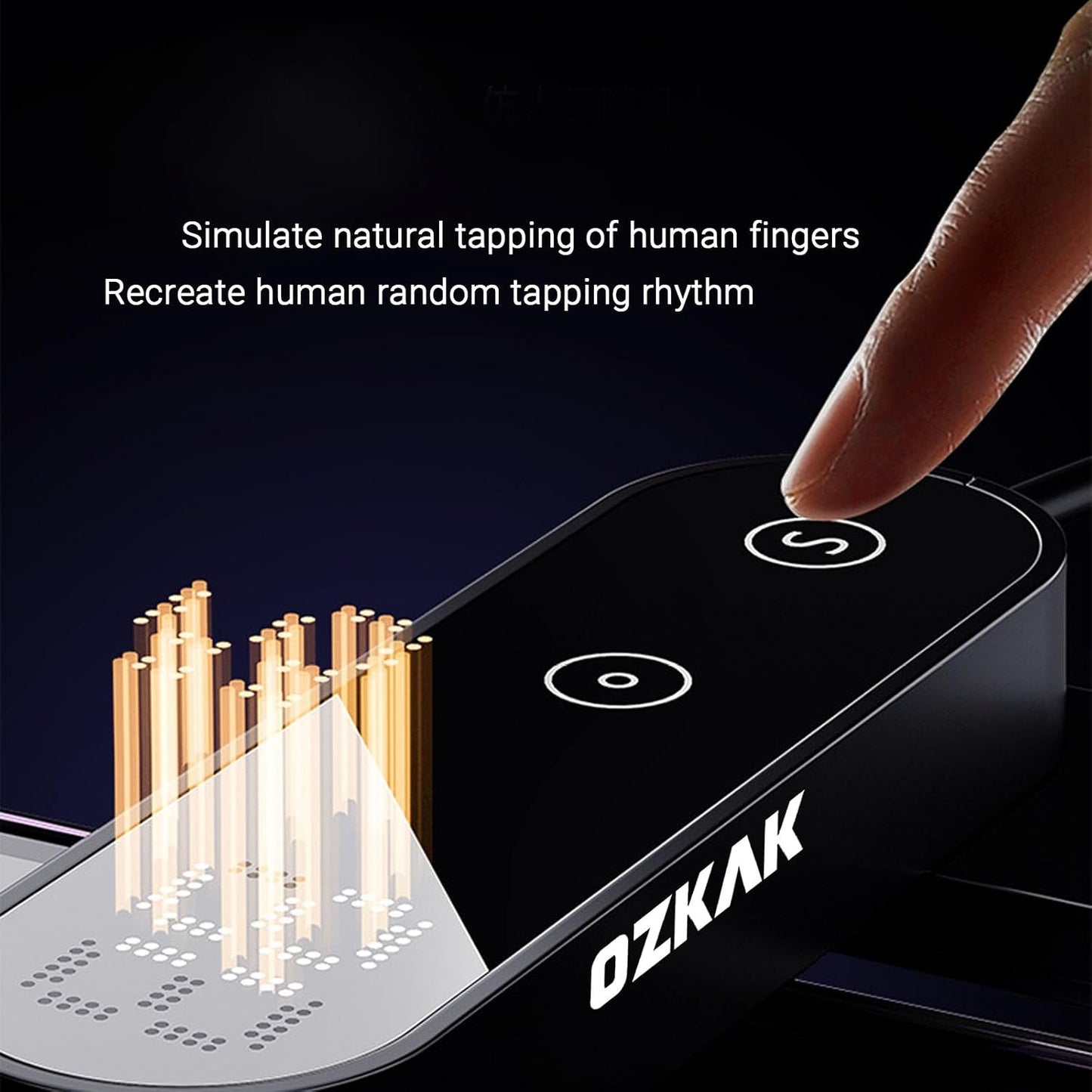 OZKAK Automatic Screen Clicker, Adjustable Speed, USB 5V