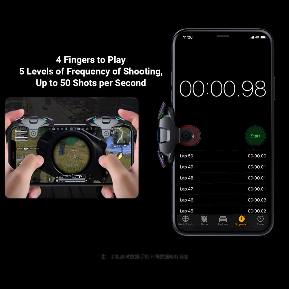 PUBG Mobile Controller Game Trigger Rapid-Fire Auto for iPhone and And –  Ozkak